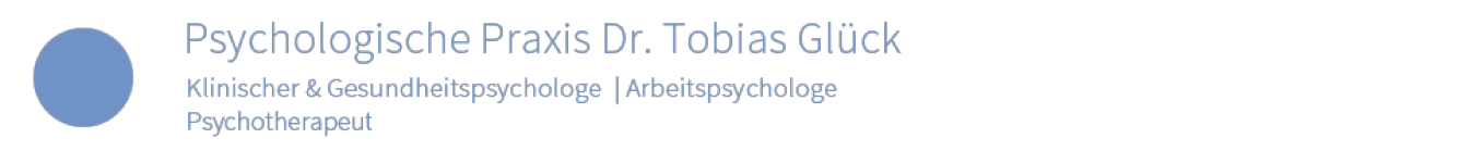 Psychologischen Praxis von Dr. Tobias Glück